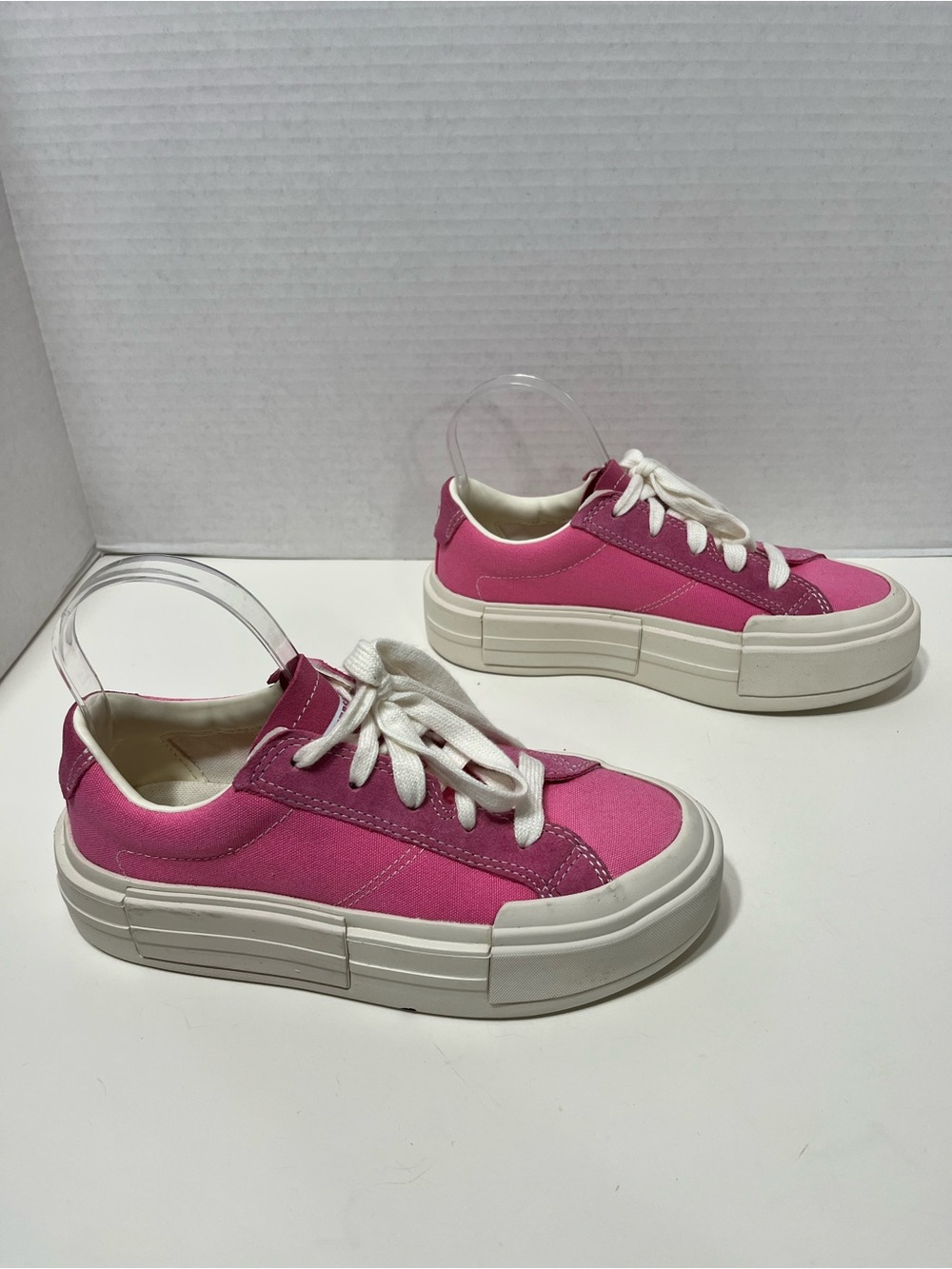 CONVERSE all star cruise platform low top canvas sneakers pink women’s size 7.5